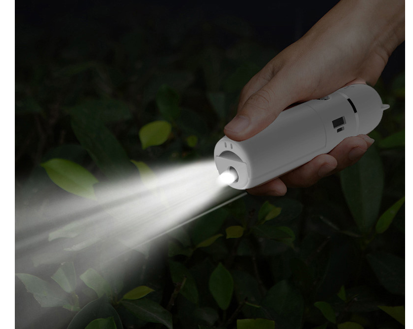 Portable USB Rechargeable Mist Spray Fan (Multi-Function)